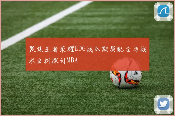聚焦王者荣耀EDG战队默契配合与战术分析探讨MBA